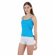 Vink Women's Cotton Camisole Light Blue | U Neck