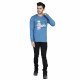 Trendy mens full sleeve t-shirt