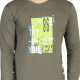 Trendy mens full sleeve t-shirt