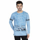 Trendy mens full sleeve t-shirt