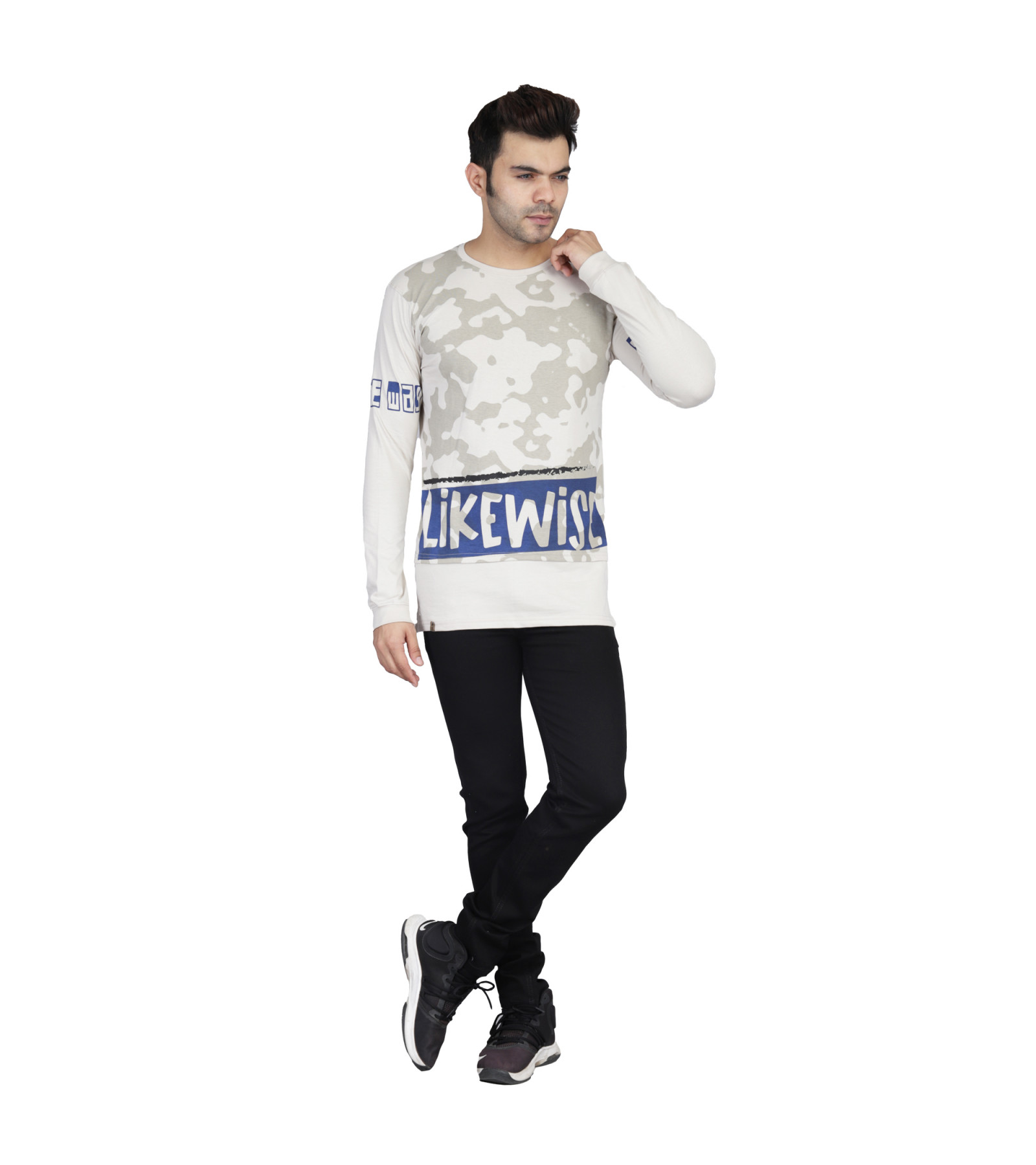  Trendy mens full sleeve t-shirt