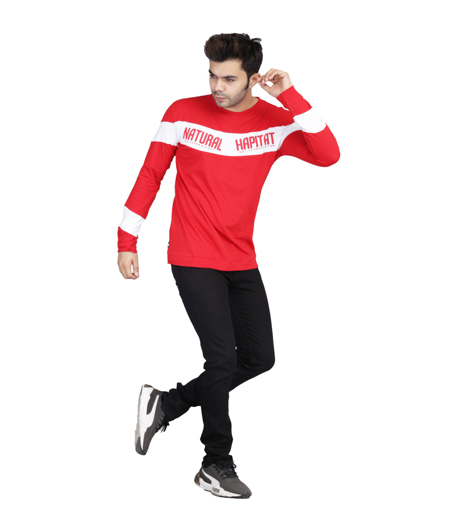  Trendy mens full sleeve t-shirt