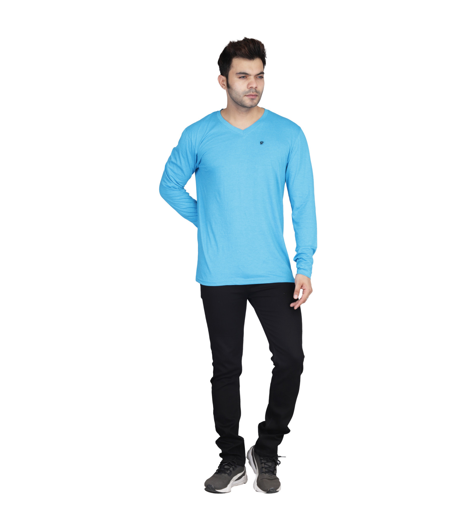 Trendy mens full sleeve t-shirt