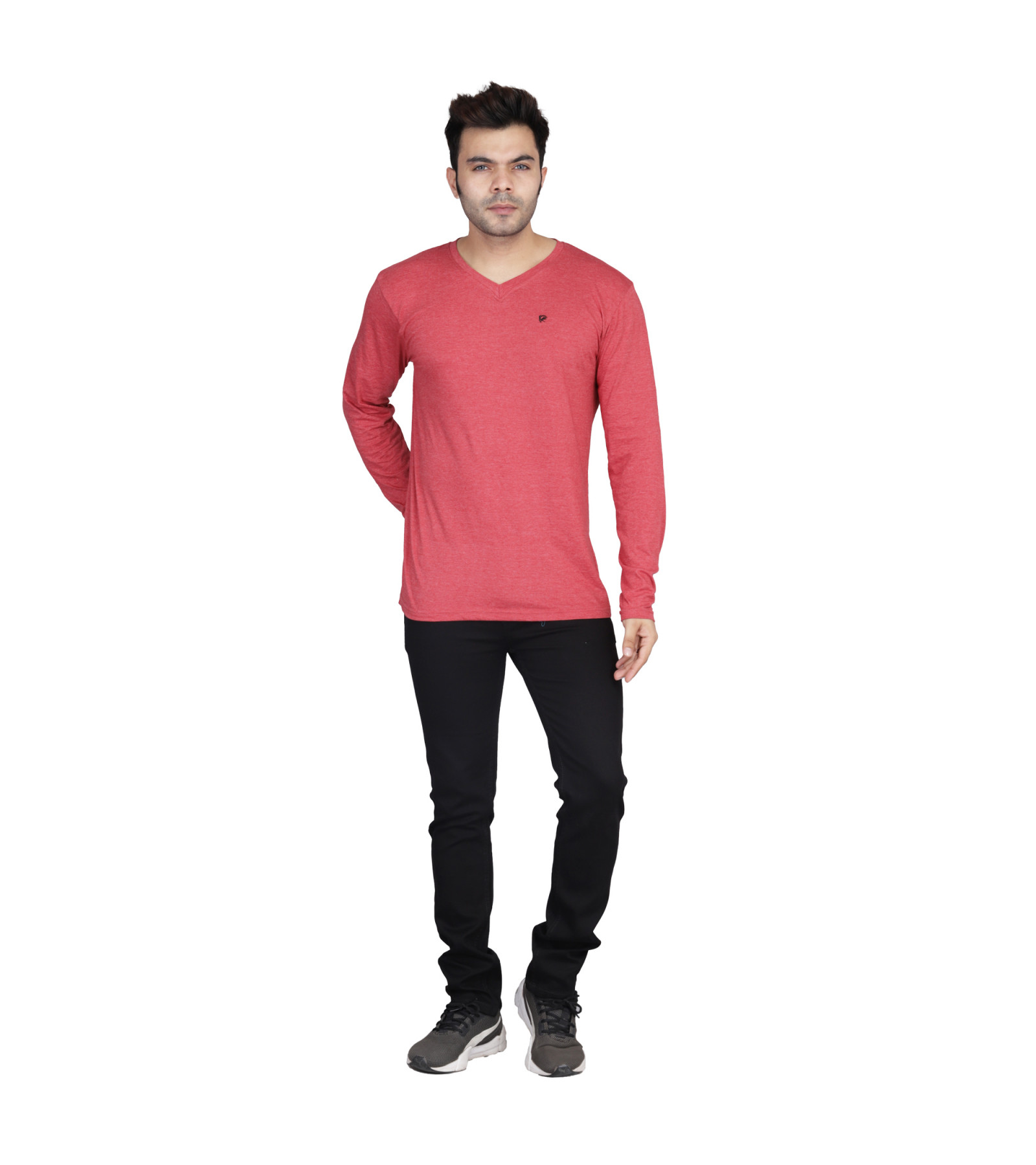 Trendy mens full sleeve t-shirt