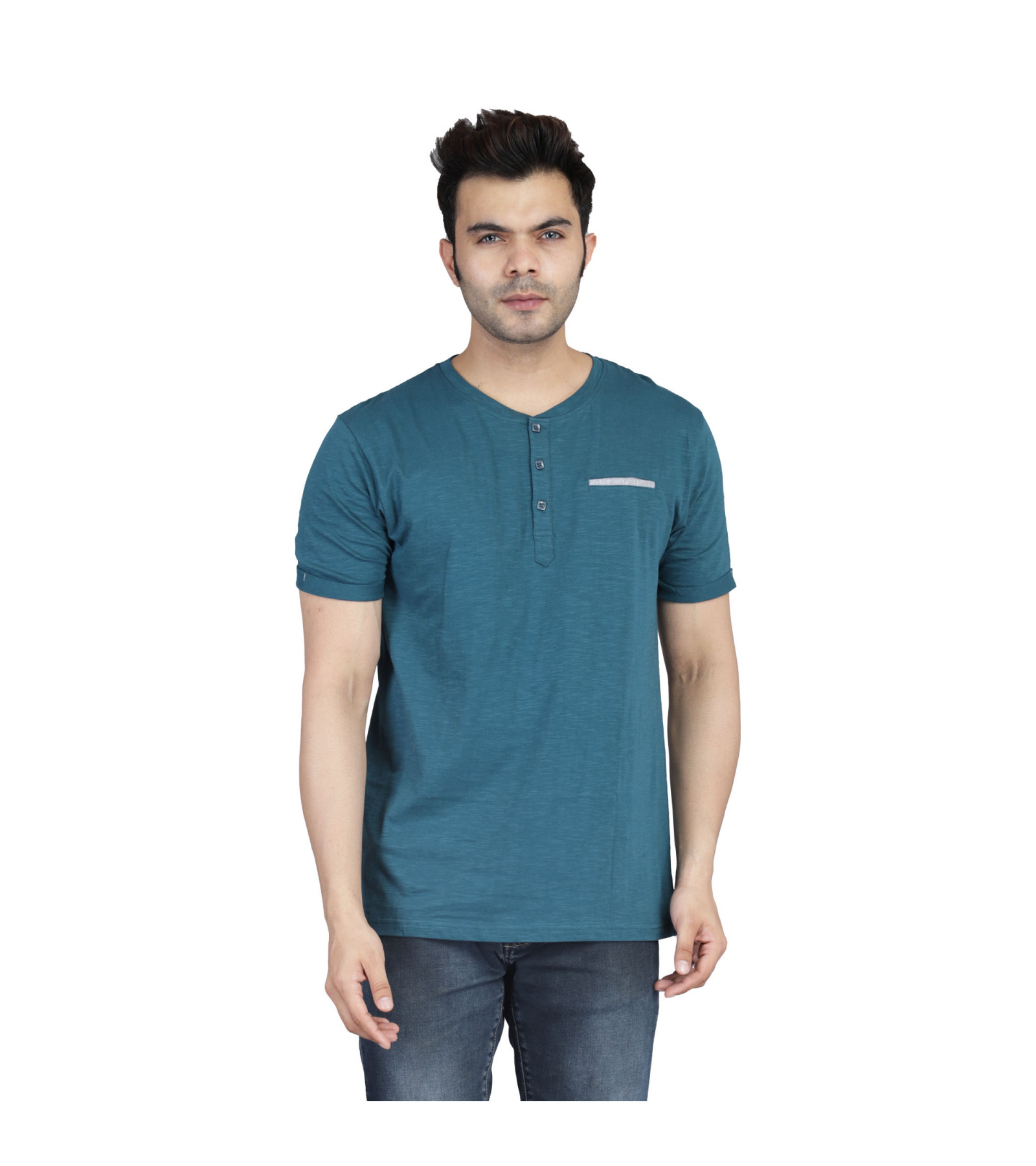 Trendy mens half sleeve t-shirt