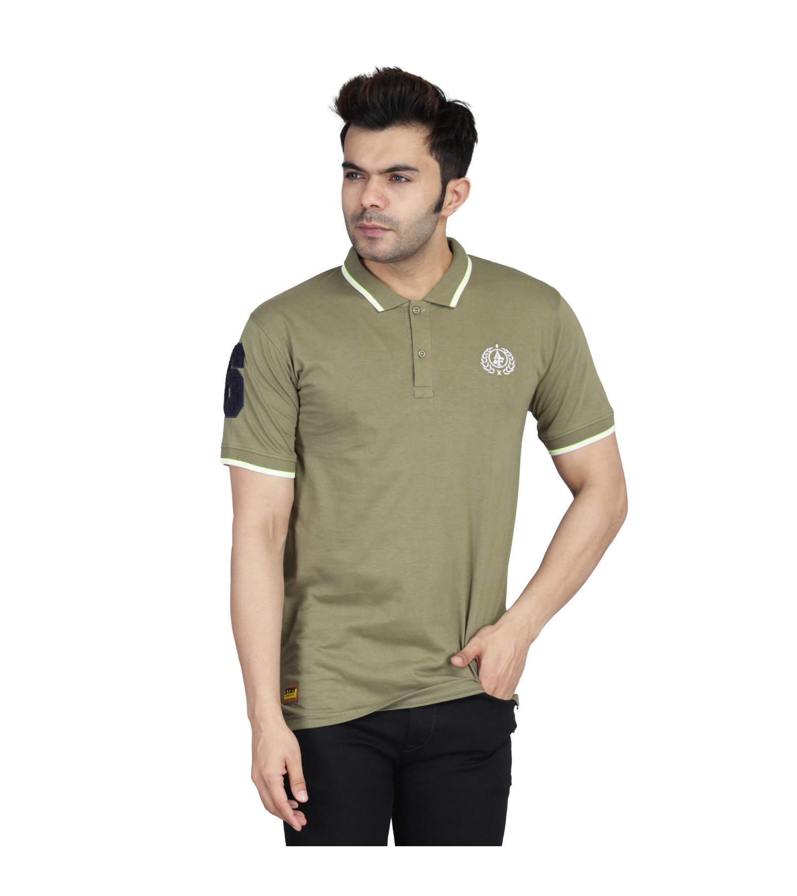 Abaranji trendy mens half sleeve t-shirt