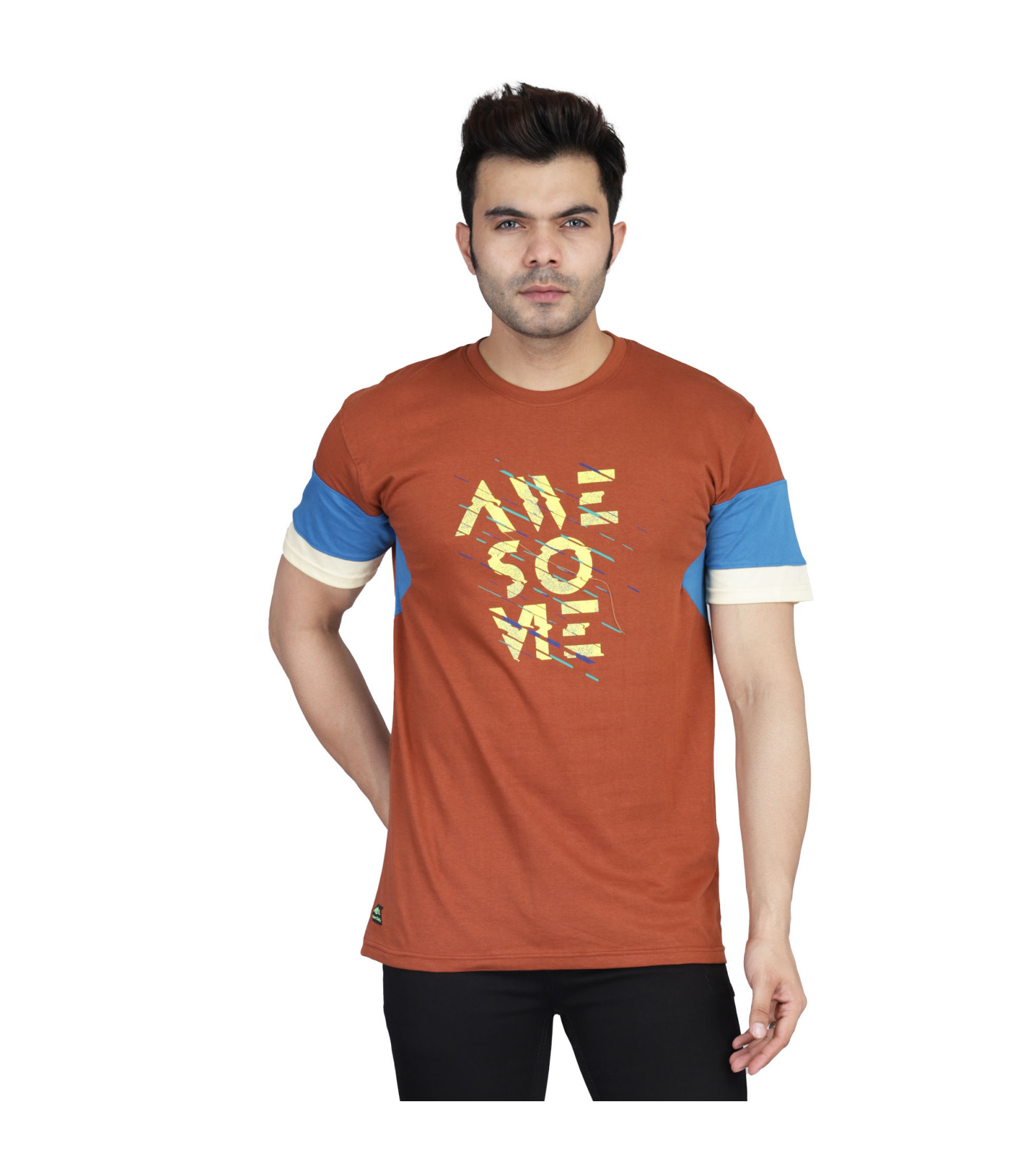 Men's Trendy Half-Sleeve Tshirt