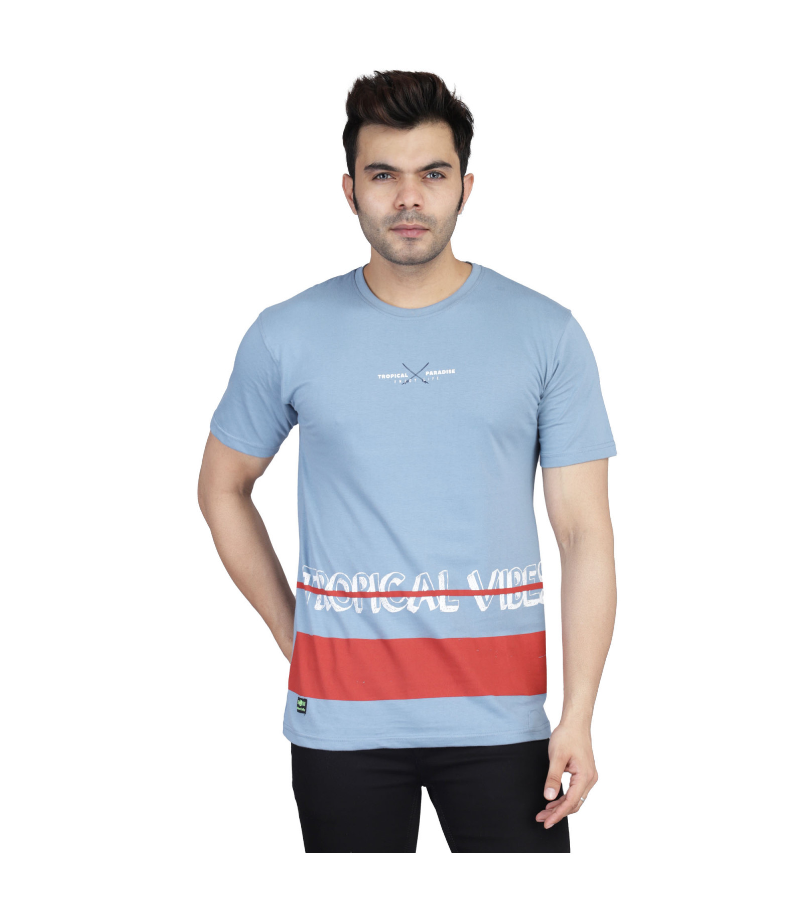 Trendy mens half sleeve t-shirt