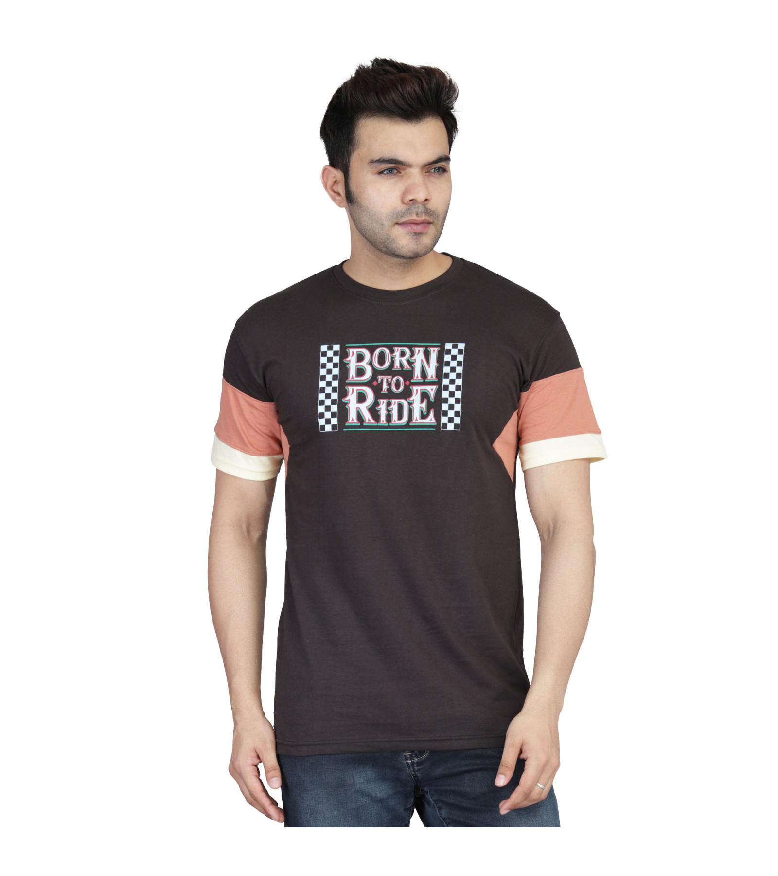 Trendy Mens Half Sleeve T-Shirt