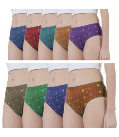 Women Panty with Plain or Patterns Designs